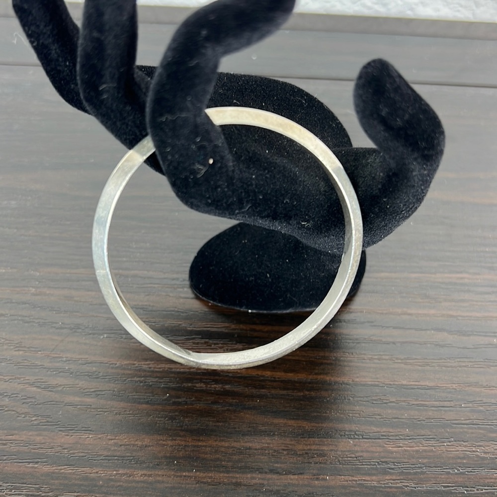 Silver Bangle Bracelet